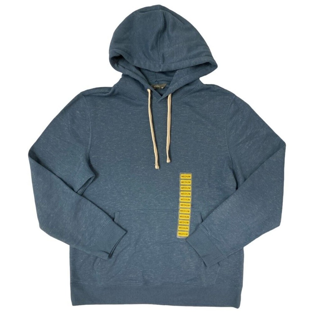 Member's Mark Men's Classic Fit Newport Soft Fleece Hoodie Blue Moonlight Medium